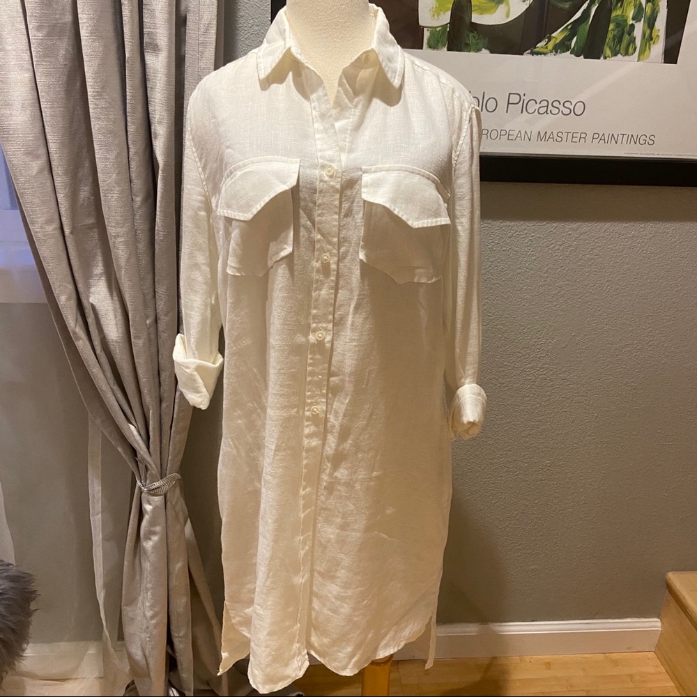 banana republic shirt dress